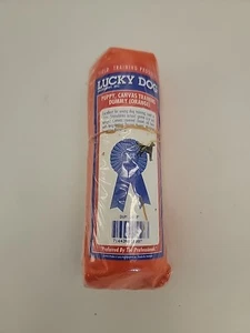 Lucky Dog Welpe Canvas Training Dummy (orange) Neu aus altem Lagerbestand - Bild 1 von 2