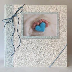 PERSONALISIERBARES FOTOALBUM MIT FOTONAMEN 30x30 cm 60 Seiten (30fg) - Bild 1 von 2