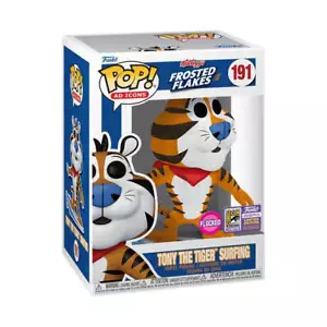 Funko Pop! Ad Icons: Frosted Flakes - Tony the Tiger (Flocked SDCC 2023 Exclusiv - Picture 1 of 2