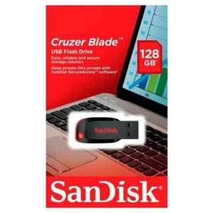 PENDRIVE USB 2.0 Sandisk 16 GB 64 GB 128 GB Chiavetta CRUZER BLADE Memoria Flash - Foto 1 di 9