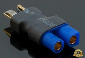 New Deans Male to EC3 Female T-Plug No Wire Adapter EC-3 T Battery wireless - Picture 1 of 2
