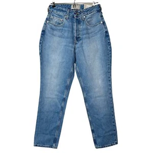 Everlane Curvy ’90s Cheeky Straight Jean Vintage Sunbleached Blue Women 26 NWT - Picture 1 of 12