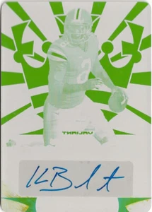 K7) 2018 Leaf Valiant Kurt Benkert Midas Touch Printing Plate Auto Rookie RC 1/1 - Picture 1 of 2