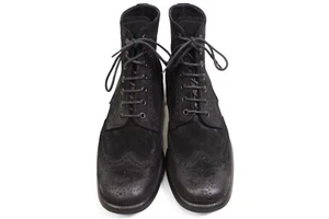 PRADA Combat monolith Chelsea boots UK9.5/US10.5 berluti shoes carmina Authentic - Picture 1 of 11