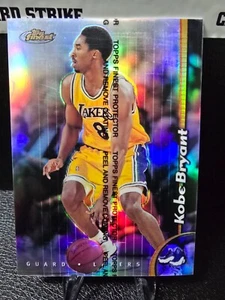 1999 Jumbo Topps Finest Refractor W/Coating KOBE BRYANT #10 - Picture 1 of 2