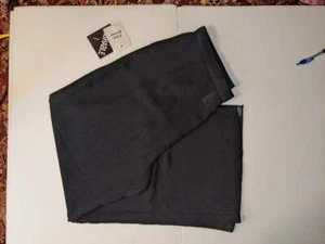 NEW R&M Polyester Black Dress Pants with Split Overlay Womens XL Closet140 - Picture 1 of 5