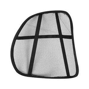1X Lower Back Lumbar Support Car Seat & Office Chair Pain Relief Mesh Cushion - Picture 1 of 12