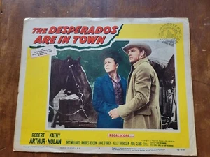 Desperados Are In Town, Robert Arthur-Kathy Nolan Vintage 1956 Lobby Card - Picture 1 of 2
