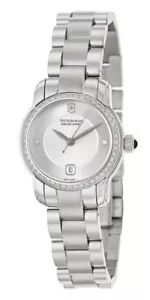 Swiss Army Vivante Steel & Diamond Womens Swiss Watch Silver Dial 241489 - Picture 1 of 1