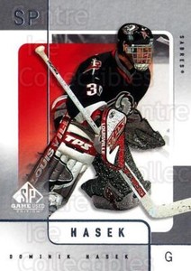 2000-01 SP Game Used #6 Dominik Hasek