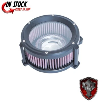 Limpiador de aire Trask Performance asalto acelerador negro por cable 1010-2266 Foto 1 de 3