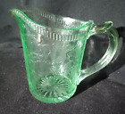 U.S. Glass Strawberry Green 4.25-inch pitcher
