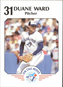 1989 (BLUE JAYS) Blue Jays Fire Safety #29 Duane Ward