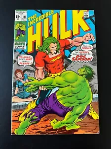 Incredible Hulk #141 - Prima apparizione di Doc Sansone (Marvel, 1971) F/VF - Foto 1 di 3