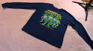 NICKELODEON TEENAGE MUTANT NINJA TURTLES boys long sleeved shirt. Size Small - Picture 1 of 4
