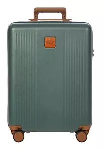 BRIC'S Ferrara Cabin Trolley 55 cm S Trolley Green dunkelgrün hellbraun Neu - Bild 1 von 8