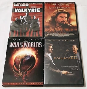 Valkyrie, War Of The Worlds, Collateral & The Last Samurai DVD - Picture 1 of 7