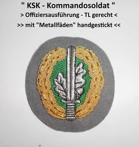 " KSK - Kommandosoldat Offizier " BW/Heer Tätigkeitsabzeichen - Bild 1 von 2