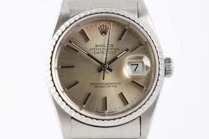Rolex Datejust 16220 Stainless Steel 36mm Men's Watch - Picture 1 of 8