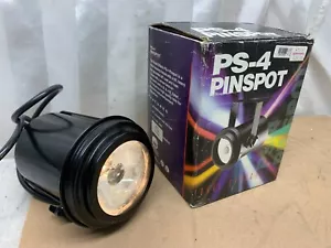 PS-4 Pinspot Spot Light VTG DJ Light Theater Stage Lighting W/ Mounting Bracket - Picture 1 of 14