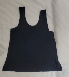 Camiseta sin mangas Fabletics Mariel Maternidad cuello redondo negra talla mediana nueva con etiquetas - Imagen 1 de 7