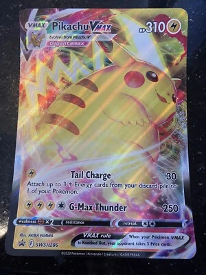 Pikachu VMAX SWSH286 Jumbo Cards Holo - Image 1 of 2