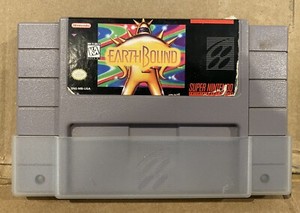 EarthBound (SNES) Super Nintendo Cartridge Only 1995 Earth Bound Authentic RARE