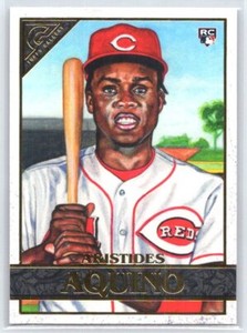 2020 Topps Gallery Aristides Aquino #3 RC Rookie   Cincinnati Reds