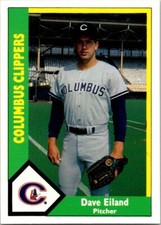 1990 CMC Columbus Clippers #2 Dave Eiland NearMint/Mint