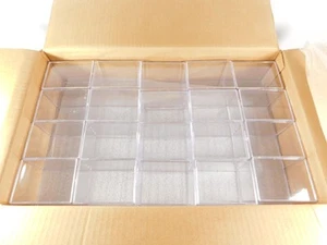 Pro Mold Sports Card 150-Count Plastic Box Case (60-Snap Top Boxes) PC-150 - Picture 1 of 3