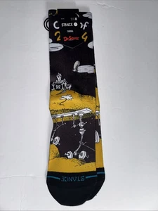 Stance Crew-Socken Oh The Places Herren Erwachsene M 6-8,5 schwarz gold Dr Suess - Bild 1 von 2