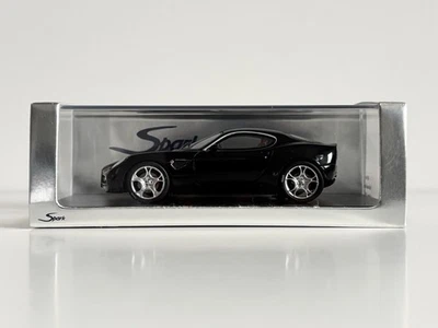 Súper Raro 1:43 Spark Models 2007 Alfa Romeo 8C Negro ¡En Perfecto Estado!! Foto 1 de 4
