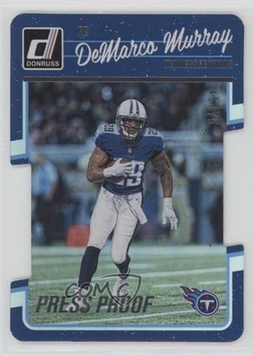 2016 Donruss Press Proof Silver Die-Cut /75 DeMarco Murray #283 - Image 1 of 2