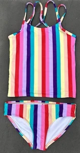 Abercrombie Kids Girls Bathing Suit Size 11/12 M Two Piece Swimsuit 11 12 M - Picture 1 of 7