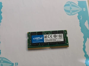 CRUCIAL 16GB DDR4-2400 SODIMM 1.2V CL17 CT16G4SFD824A-LAPTOP RAMs - Afbeelding 1 van 4