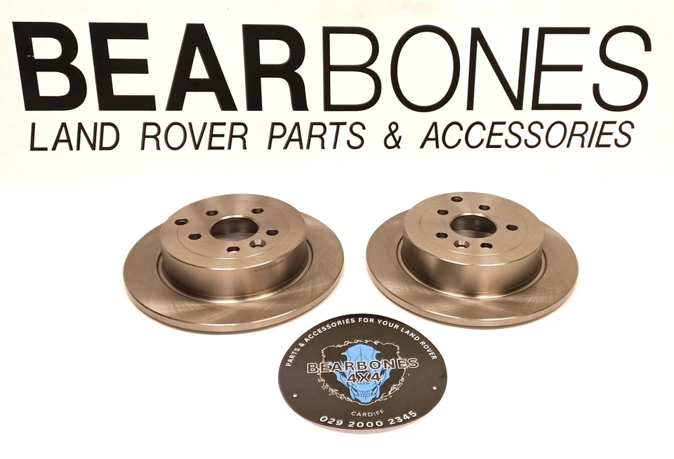 2 discos de freio traseiros Land Rover Freelander - Imagem 1 de 1