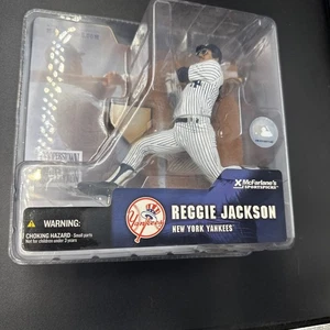 Mcfarlane Reggie Jackson NY Yankees Actionfigur Cooperstown Collection - Bild 1 von 6