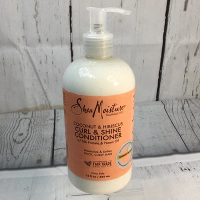 Coconut Hibiscus Curl Shine Conditioner by Shea Moisture for Unisex 13 oz - Image 1 of 3