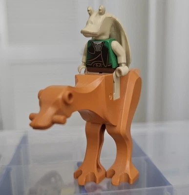 Lego 7115 Minifigura Vintage Star Wars Gungan Con Patrulla Bestia Kaadu  Foto 1 de 3