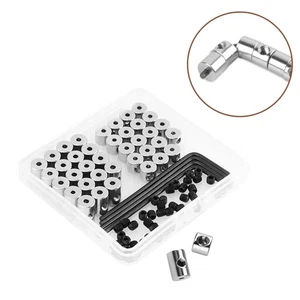 40Pcs Lapel Pin Backs Metal Keepers Locking Clasp Replacement Badge Retainer - Picture 1 of 12