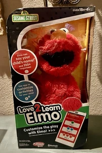 Hasbro Sesame Street Love 2 Learn Elmo RARO Nuovo In Scatola Personalizza Gioco Giocattolo Bambini - Foto 1 di 2