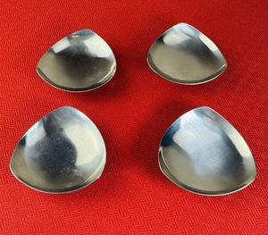 Vintage 4 Lot Stelton Denmark Edelstahl Kerzenhalter/Minischale Modernist 3" - Bild 1 von 10
