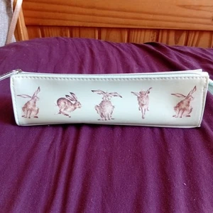 Wrendale Designs 'Hare- Brained' Brush Bag / Pencil Case - Picture 1 of 5