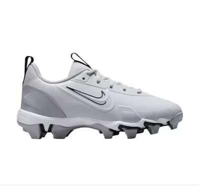 Botines de béisbol Nike Force Trout 9 Keystone RM para niños talla 3Y platino/negro en muy buena condición Foto 1 de 4