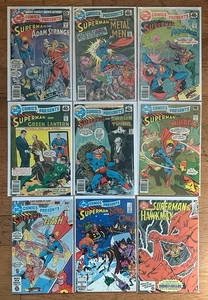 Lote de DC Comics Presents Superman #3-95 (9 números, 1978-1986) Edad de Bronce en buen estado - Imagen 1 de 10