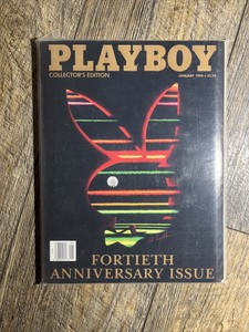 Vintage Playboy 40th Anniversary Issue January 1994 MINT