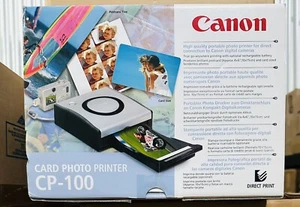 Brand New Canon CP-100 Card Photo Printer - Factory Sealed - Picture 1 of 2