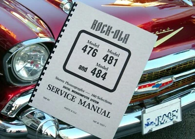  Manual de servicio Rock Ola 476, 481 y 484   Foto 1 de 2