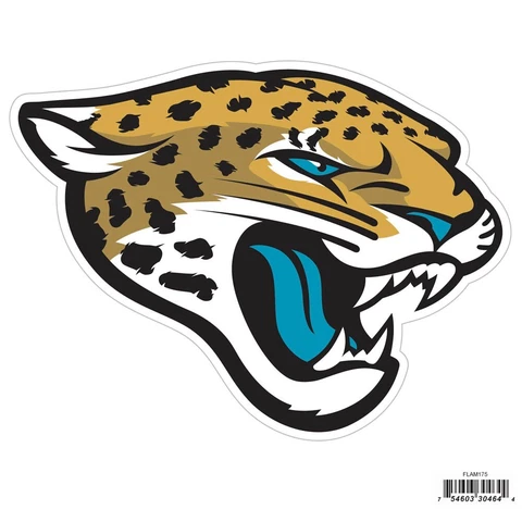 Jacksonville Jaguars Car Refrigerator Magnet, NFL Licensed Logo Cover