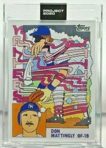 Topps Project 2020 Karte #269 - 1984 Don Mattingly Von Ermsy - Druck Lauf - Bild 1 von 3